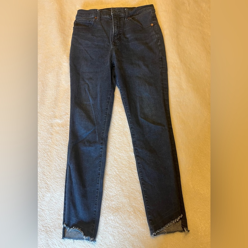 Express Women's Raw Hem Jeans